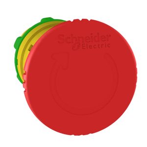 CABEZA DE PULSADOR PARADA DE EMERGENCIA PLASTICO ZB5AS844 Schneider Electric