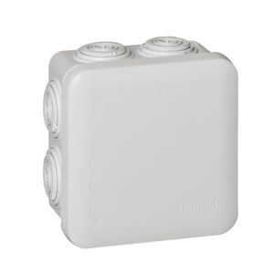 CAJA DE PASE O DERIVACION PVC PLEXO 80 X 80 X 45MM IP55 092012 Legrand