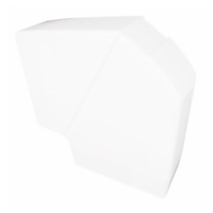 ACCESORIO ANGULO PLANO PARA CANALETA 110x50mm BLANCO LIBRE DE HALOGENOS 10093GBR EFAPEL