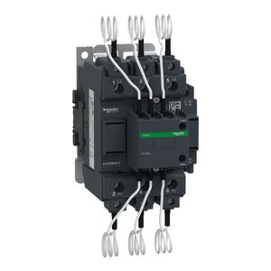 CONTACTOR PARA CAPACITOR TESYS DECA 3P,  60 KVAR  BOBINA 220VAC LC1DWK12M7 Schneider Electric