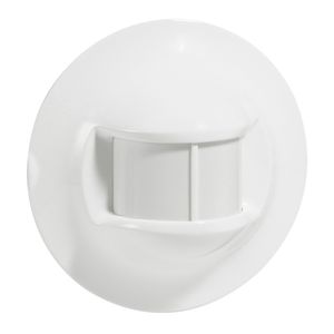DETECTOR AUTONOMO ECO2 PIR PARA PASADIZOS, EMPOTRAR,360°, 3 x 24 M" 048817 Legrand