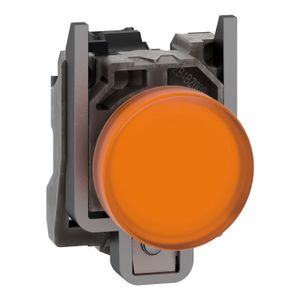 PORTALAMPARA LED Ø22 MM 24VAC/DC AMARILLO " XB4BVB5 Schneider Electric