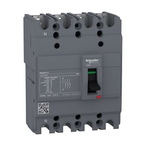 INTERRUPTOR AUTOMATICO FIJO EZC100N TMD 60 A 4P3D 04620102712 Schneider Electric