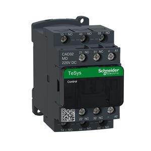 CONTACTOR AUXILIAR  ,TESYS DECA , 3NO+2NC  690VAC - 220VDC 031500200737 Schneider Electric