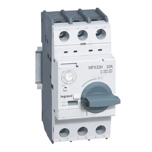 GUARDAMOTOR MPX3 32H, REG. 6 - 10A, 100kA/415V. 04630101537 Legrand
