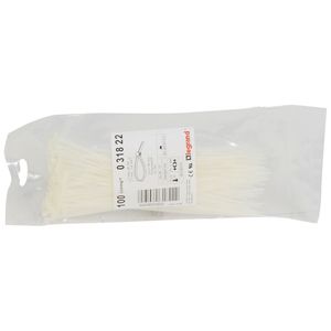 CINTILLO AMARRACABLE INCOLORO COLRING - 7,6  x 360  (ANCHO X LARGO) - POR UNIDAD 05340101201 Legrand