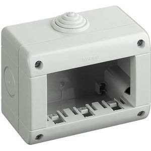 CAJA SUPERFICIAL IDROBOX  P/ 3 MOD. MÀTIX/MAGIC IP40 07540200329 Bticino