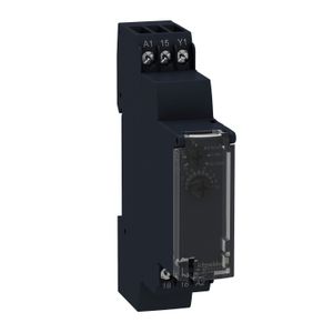 RELE TEMPORIZADOR RE17, 24-240V, 1NA/NC, RETARDO A DESCONEXION, 0.1s-100H 032107001 Schneider Electric
