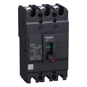 INTERRUPTOR AUTOMATICO FIJO EZC100N,3X100A, 220V(25KA)/380V(18KA)/440V(10KA) 042802065 Schneider Electric