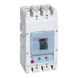 INTERRUPTOR TERMOMAGNETICO DPX3 630 3P REG. 504A a 630A 70kA-380 042802159 Legrand