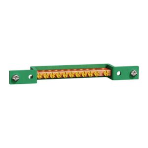BARRA DE TIERRA ,EASY9,11 TERMINALES  PARA TABLERO DE 24/36/48 POLOS 043001012 Schneider Electric