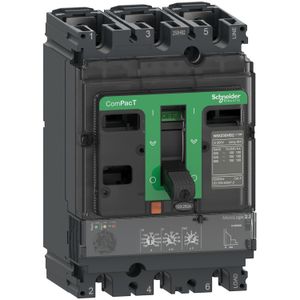 INTERRUPTOR AUTOMATICO REGULABLE NSX160F MICROLOGIC 2.2 3X64-160A, 220V(85KA)/380V(36KA)/440V(35KA) 04620200494 Schneider Electric