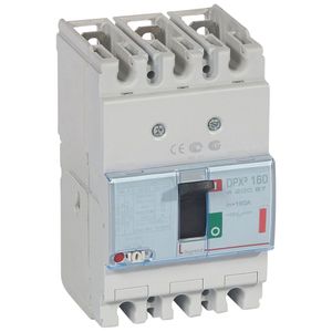 INTERRUPTOR CAJA MOLDEADA REG. 3 X 128-160 AMP. DPX3 160 046202001 Legrand