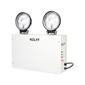 LUMINARIA DE EMERGENCIA LED 2X8, 3 HRS 200 MT2 INTERIOR (950 LÚMENES) ET-2002 LED KOLFF