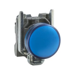 PORTALAMPARA DE 22 MM 24 VAC/VDC AZUL XB4BVB6 Schneider Electric