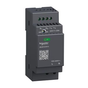 FUENTE DE ALIMENTACION REGULADA ABLM 30W, IN: 100-240VAC, OUT: 24VDC/1.2A ABLM1A24012 Schneider Electric