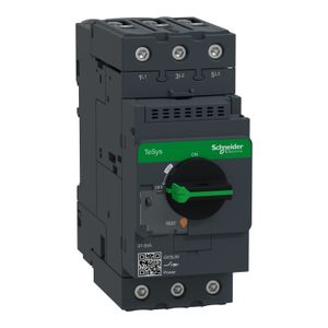 GUARDAMOTOR TERMOMAGNETICO ,TESYS DECA GV3, 3P, 50A 50KA  415V, MANIJA ROTATIVA GV3L50 Schneider Electric