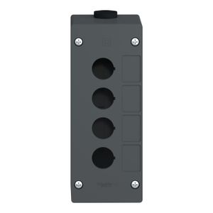 CAJA VACIA 4 TALADROS AMB.SEVEROS XALG04 Schneider Electric
