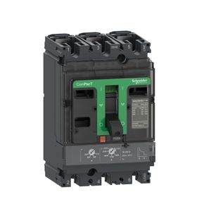 INTERRUPTOR AUTOMATICO REGULABLE NSX100F, TMD, 3X 70 - 100A, 220V(85KA)/380V(36KA)/440V(35KA) C10F3TM100 Schneider Electric