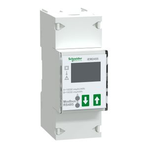 CONTADOR DE ENERGÍA iEM2455, CLASE 1.0, MULTITARIFA,DIRECTO HASTA 100A, MONOFASICO A9MEM2455 Schneider Electric