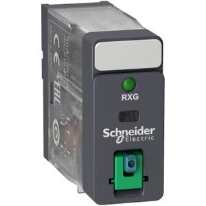 RELE INTERFAZ RXG 5 PINES, 10A, 24VDC, C/LED, C/TEST RXG12BD Schneider Electric