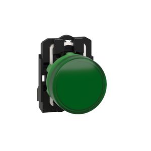 PORTALAMPARA PLASTICA 22MM C/LED 24 V. VERDE XB5AVB3 Schneider Electric