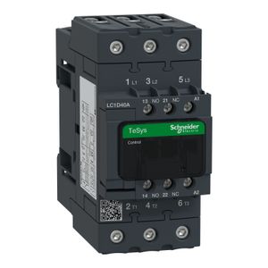 CONTACTOR  ,TESYS DECA , 3P  ,AC-3  40 A BOBINA 440VAC LC1D40AR7 Schneider Electric