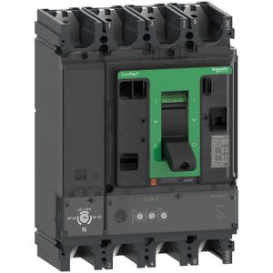 INTERRUPTOR AUTOMATICO REGULABLE NSX400N 50KA AC 4P4R 400A MICROLOGIC 2.3 C40N42D400 Schneider Electric