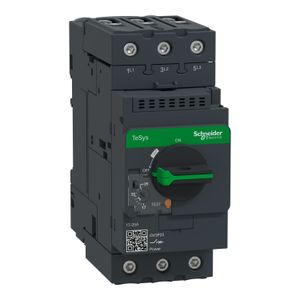 GUARDAMOTOR TERMOMAGNETICO ,TESYS DECA GV3 ,3P, 17-25A 100KA 415V, MANIJA ROTATIVA GV3P25 Schneider Electric