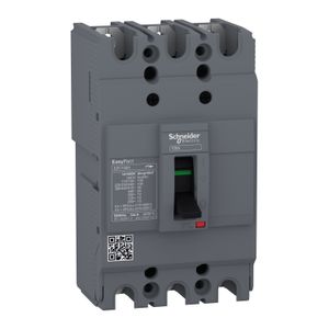 INTERRUPTOR AUTOMATICO FIJO EZC100H, 3X80A, 220V(100KA)/380V(30KA)/440V(20KA) EZC100H3080 Schneider Electric