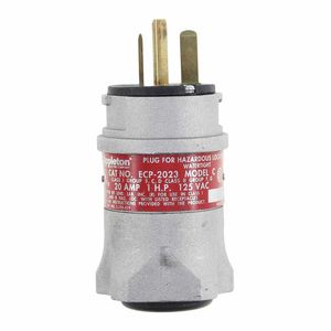 ENCHUFE D/ALUMINIO A PRUEBA DE EXPLOSION 20A 2P+T 250V ECP20232 Appleton