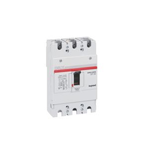 INTERRUPTOR TERMOMAGNETICO FIJO DRX 250 3P, 200A, 25kA  380/415 VAC 027115 Legrand