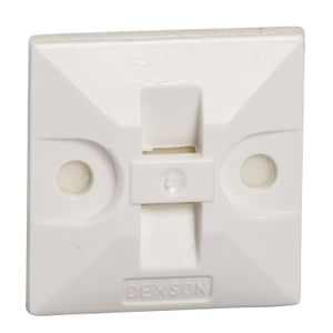 BASE PORTACINTILLO ADHESIVA 26X26MM BLANCA DXN3200B Schneider Electric