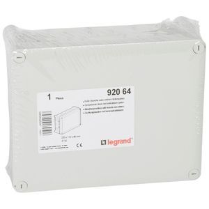 CAJA DE PASE O DERIVACION DE PVC - PLEXO IP55 220x170x80 S/ENTRADAS 092064 Legrand