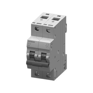 INTERRUPTOR TERMOMAGNETICO DIN SINOVA MCB 2x50A 5TJ6250-7 Siemens