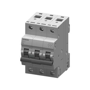 INTERRUPTOR TERMOMAGNETICO DIN SINOVA MCB 3x40A 5TJ6340-7 Siemens