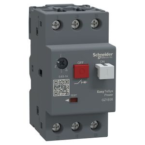 GUARDAMOTOR MAGNETICO, EASYPACT TVS, 0.63-1A GZ1E05 Schneider Electric