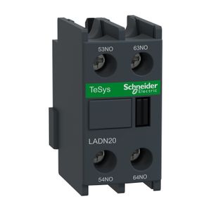 BLOQUE DE CONTACTO AUXILIAR  ,TESYS , 2 NA LADN20 Schneider Electric