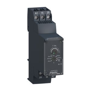 RELE TEMPORIZADOR RE22, 24-240V, 2NA/NC, ESTRELLA-TRIANGULO, 0.3s-30S, C/TEST RE22R2QEMR Schneider Electric