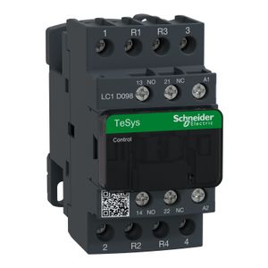 CONTACTOR  ,TESYS DECA ,  4P  ,AC-1 40 A  BOBINA 110VAC LC1D258F7 Schneider Electric