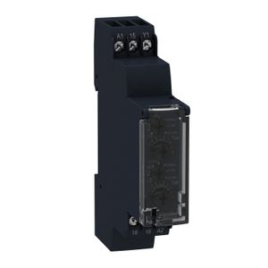 RELE TEMPORIZADOR RE17, 24-240V, 1NA/NC, PULSO ASIMETRICO, 0.1s-100H RE17RLMU Schneider Electric