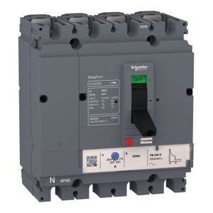 INTERRUPTOR AUTOMATICO CVS160B TM160D - 4P/4R LV516323 Schneider Electric