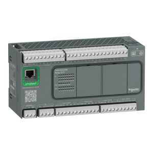 PLC MODICON M200, 24 ENT. DIGITALES, 16 SAL. RELE, 1 ETH.+1 MODBUS, 110-240VAC TM200CE40R Schneider Electric