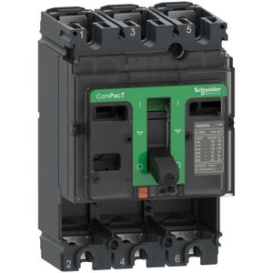 BLOQUE DE CORTE NSX250H, 3 POLOS, SIN UNIDAD DE DISPARO, 220V(100KA)/380V(70KA)/440V(65KA) C25H3 Schneider Electric