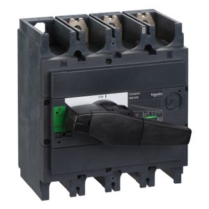 SECCIONADOR COMPACT INS630, 3X630A, MANETA NEGRA 31114 Schneider Electric
