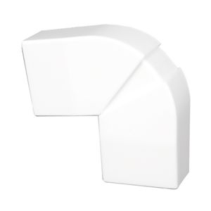 ACCESORIO ANGULO RECTO PLANO PARA CANALETA 20x12.5mm BLANCO 10033ABR EFAPEL