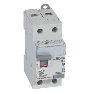 INTERRUPTOR DIFERENCIAL DX3 TIPO A 2X40A 300MA 230V 411570 Legrand