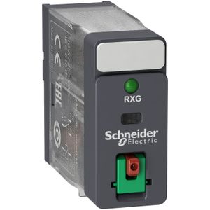 RELE INTERFAZ RXG 5 PINES, 10A, 220VAC, C/LED, C/TEST RXG12P7 Schneider Electric