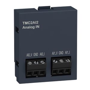 CARTUCHO EXTENSION PARA PLC M221, 2 ENT. ANALOGICAS. TMC2AI2 Schneider Electric