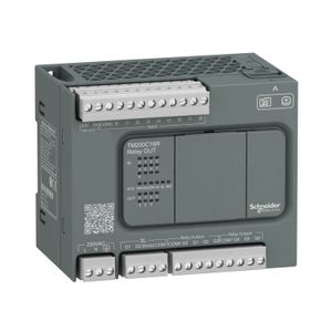 PLC MODICON M200, 9 ENT. DIGITALES, 7 SAL. RELE, 1 MODBUS, 110-240VAC TM200C16R Schneider Electric